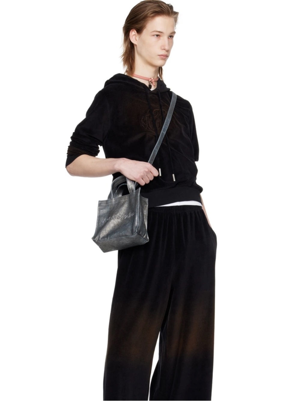 NWT Acne Studios Metallic Mini Tote Bag w/Strap & Dust Bag